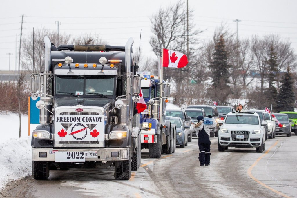 Canadian #TruckersForFreedom Protest Going on a Week; European Variant Announced