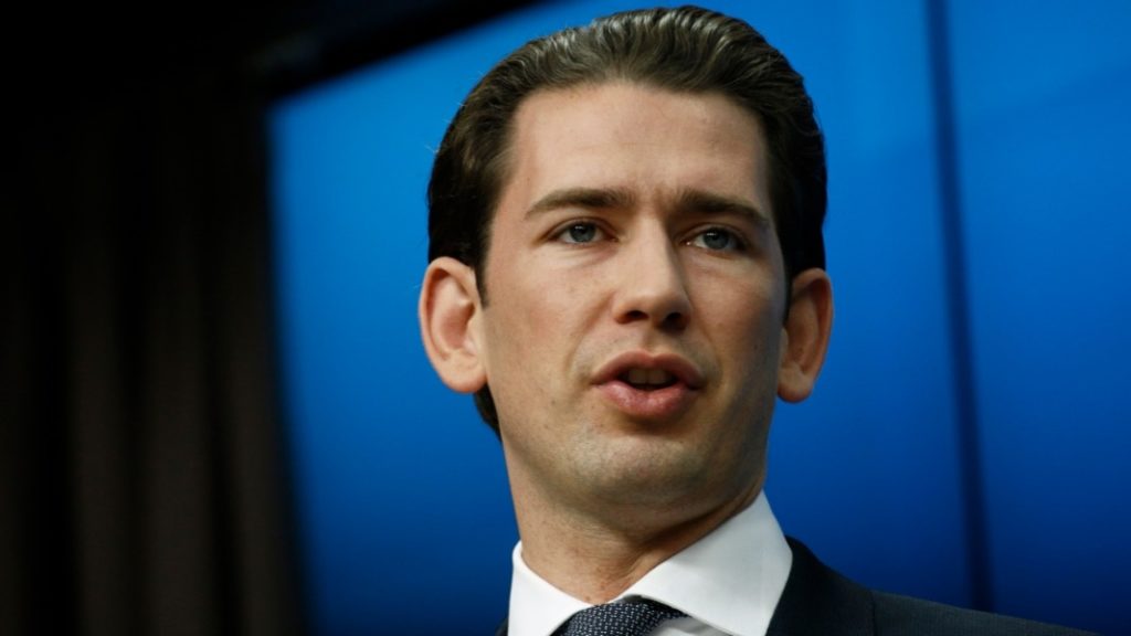 Austrian Chancellor Kurz Steps Down