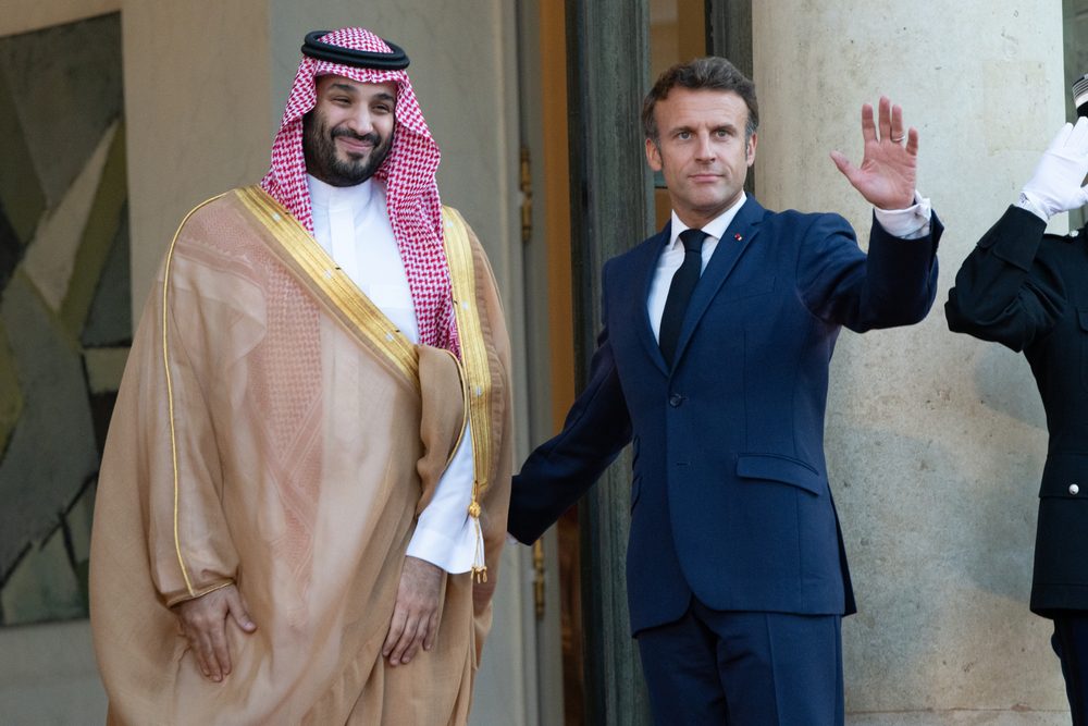 Macron Hosts Saudi Crown Prince Muhammad bin Salman
