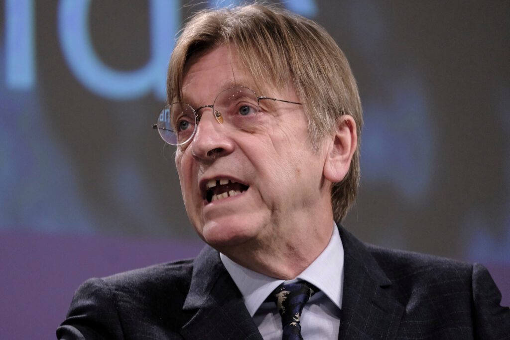 Radical Globalist MEP Guy Verhofstadt Calls PM Orbán a Traitor