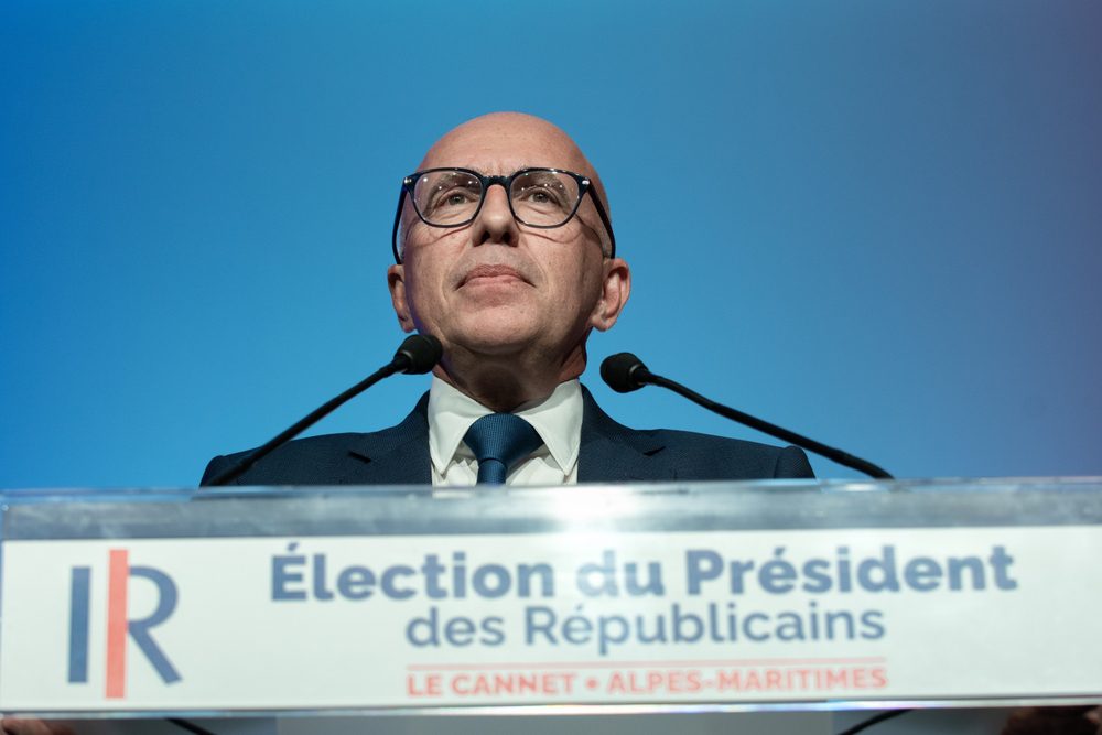 Éric Ciotti Elected President of Les Républicains