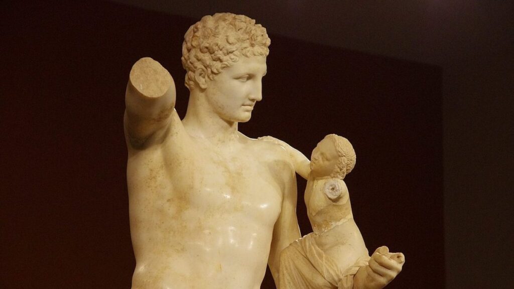 Hermes is the Midwife to Dionysus