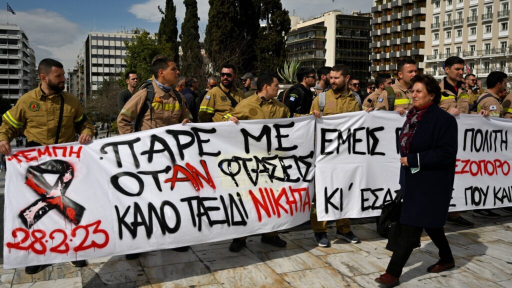 Greek Protests Continue Over Deadly Train Collision