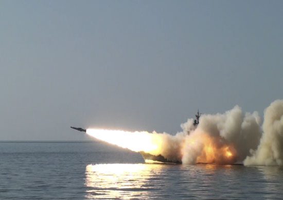 Russian Missiles Fired in the Sea of Japan