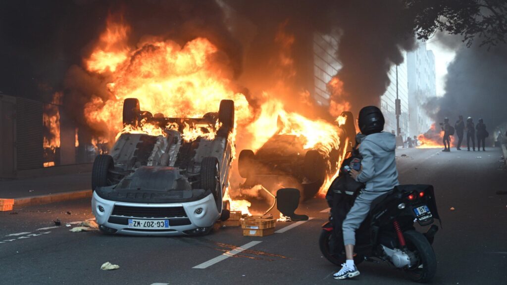 French Race Riots: 40K Officers Dispatched as Far-Left Throws Gasoline on the Fire