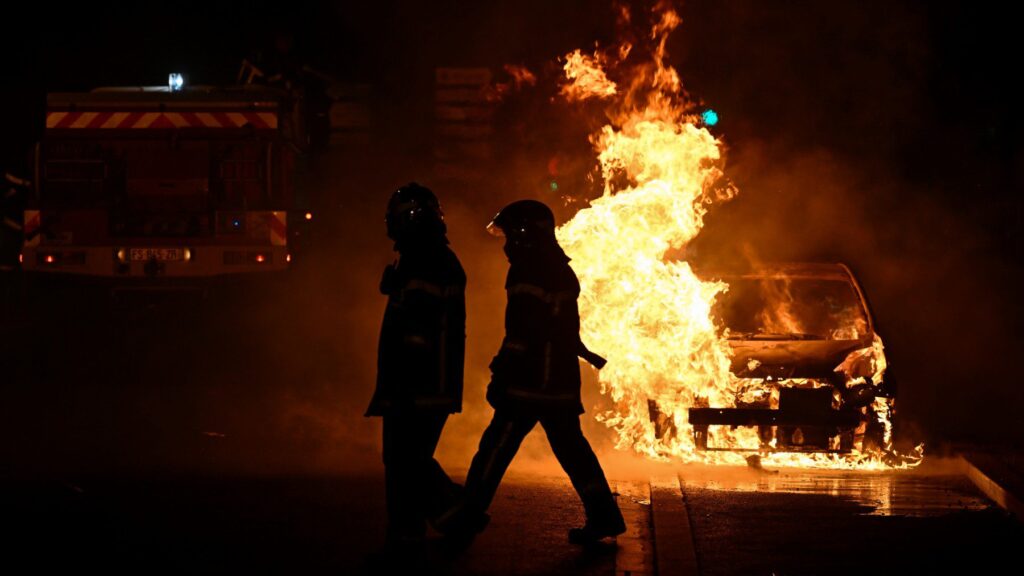 Two Off-Duty Officers Assaulted As Riots Engulf France