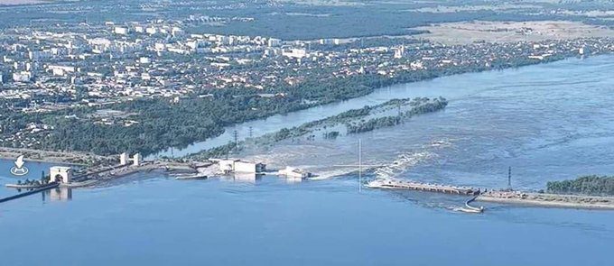 Shelling Destroys Dam in Ukraine, Severe Floods Expected