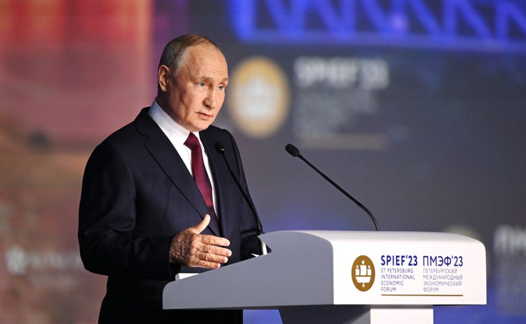 Davos on the Neva River: Putin Speaks at SPIEF