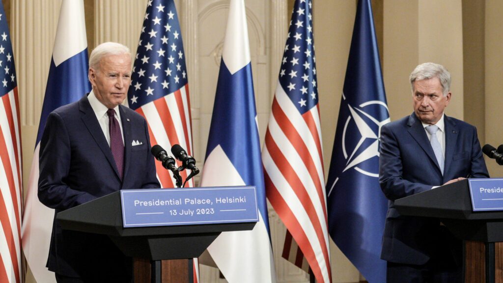 Biden in Helsinki: NATO Was “Never Stronger”