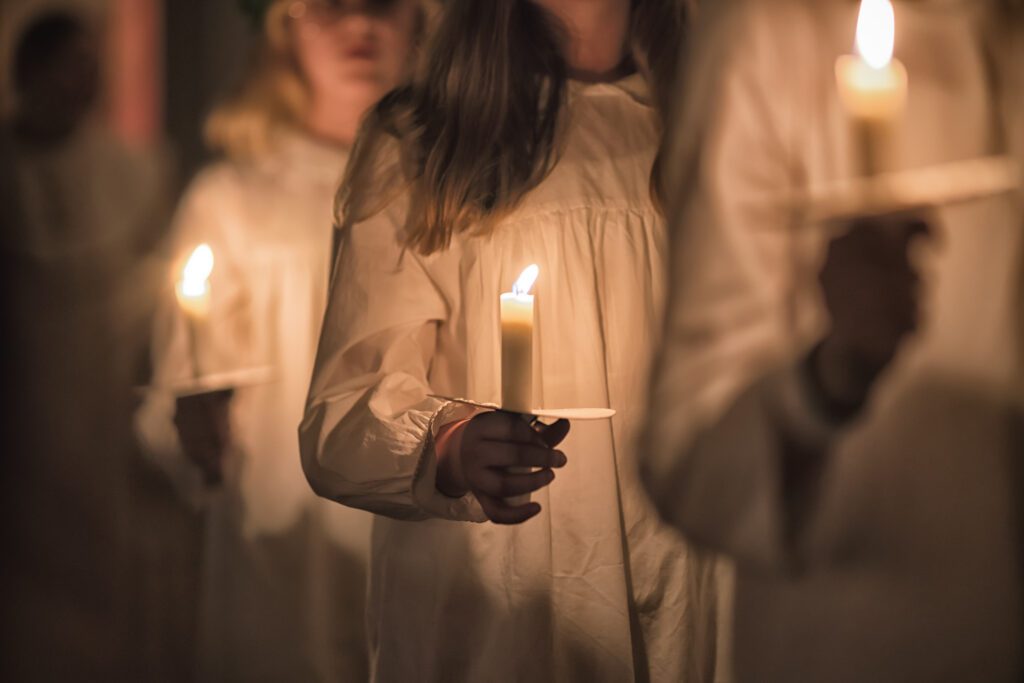 The Winter Witch Lussi and Sicily’s Saint Lucia