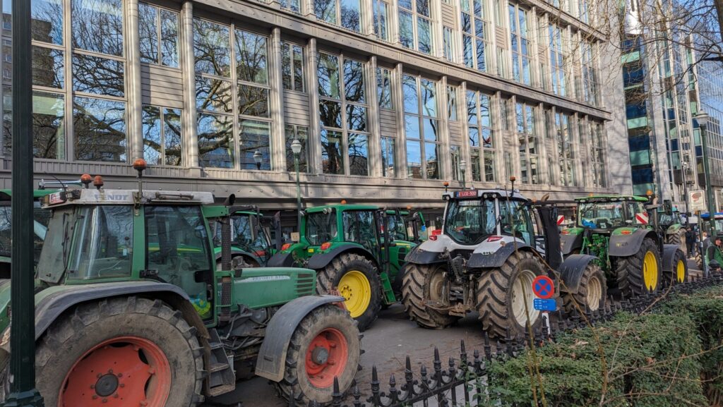 Farmers Bring Their Fight (and Tractors) to Brussels as EU Leaders Jet In for Crunch Talks