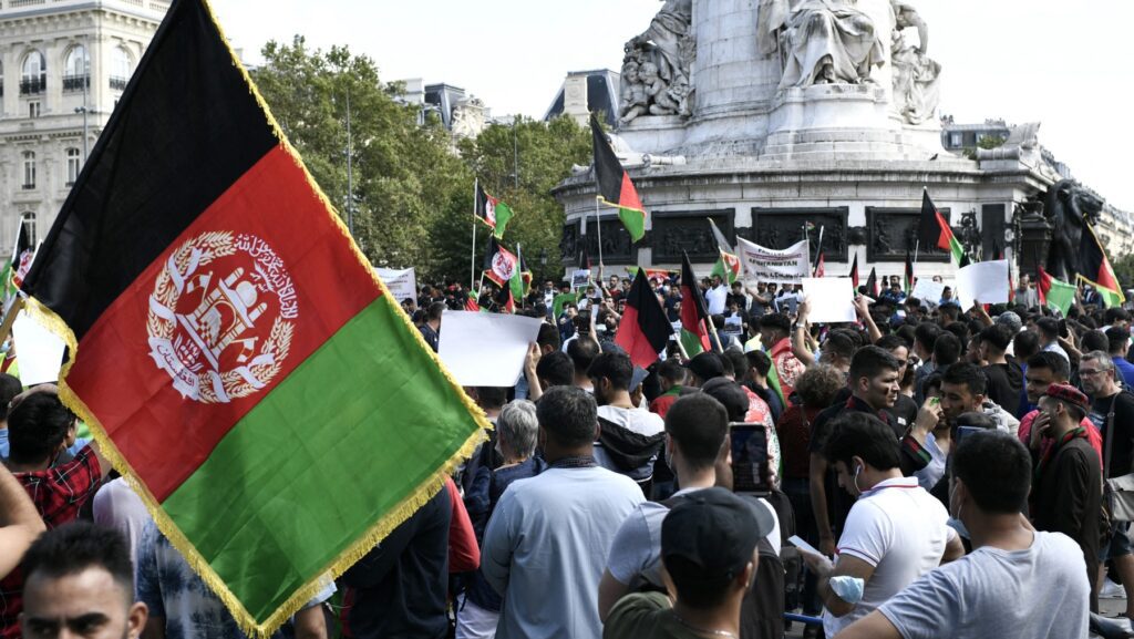 Media Silence Greets Violent Afghan Demonstrations in Paris