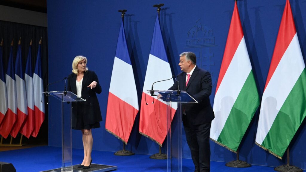 Le Pen Joins Forces With Orbán in ‘Patriots for Europe’ EP Group