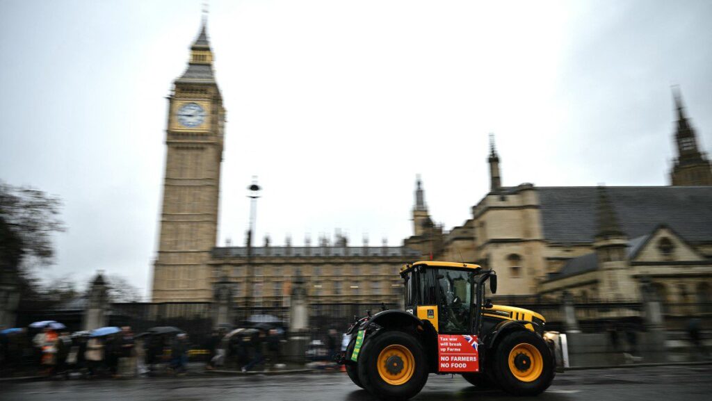 Thousands of Farmer Protesters Descend on UK Parliament