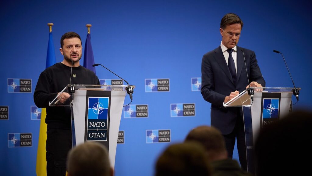 Zelensky Meets NATO Allies To Discuss Last-Minute Strategy Before Trump Takes Office