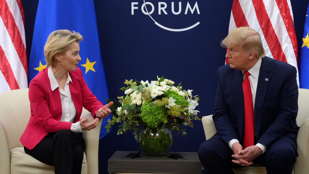 First von der Leyen-Trump Meeting Could Happen at Pope’s Funeral