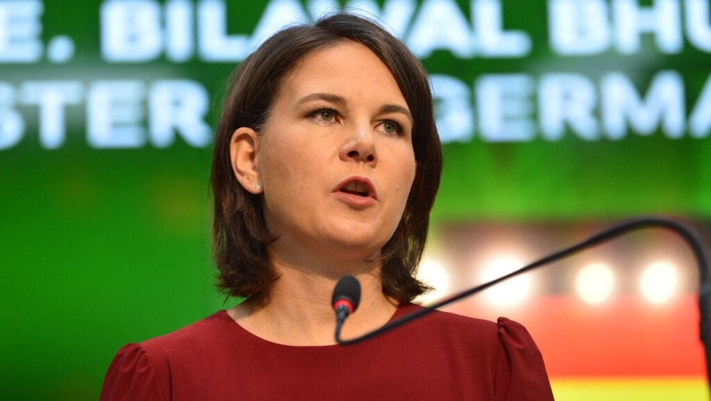Germany's Foreign Minister Annalena Baerbock