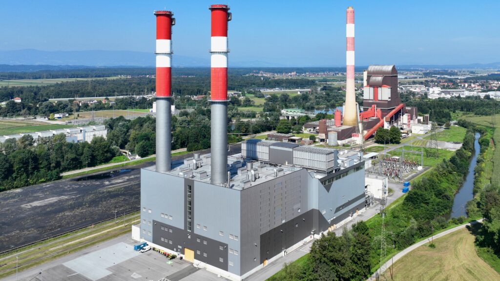 The Mellach gas power plant in Austria