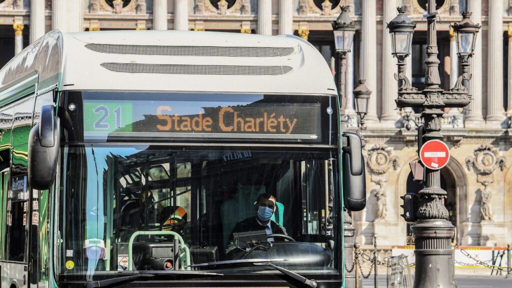 A bus in Paris