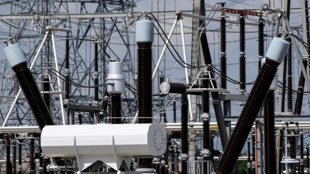 A power substation of electricity distribution company Red Electrica in San Sebastián de los Reyes, close to Madrid, on September 3, 2021.