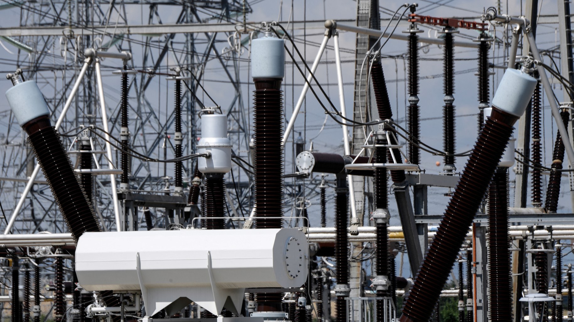 A power substation of electricity distribution company Red Electrica in San Sebastián de los Reyes, close to Madrid, on September 3, 2021.