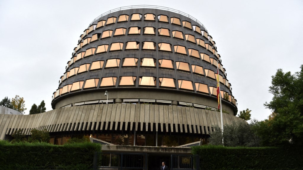 The building of the Spanish Constitutional Court in Madrid