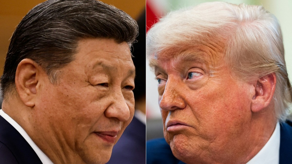 Chinese President Xi and U.S. President Trump