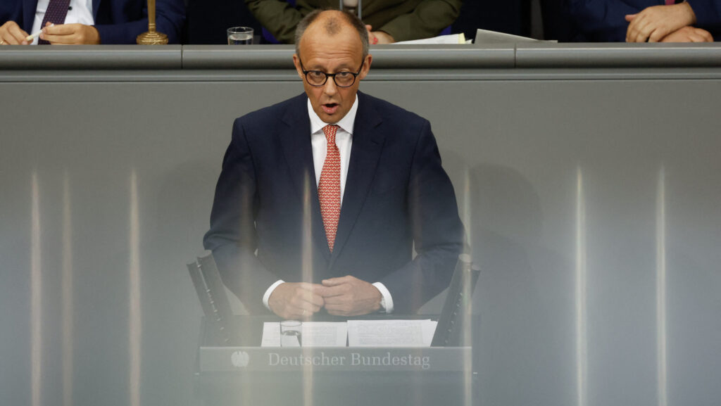 German Chancellor Friedrich Merz