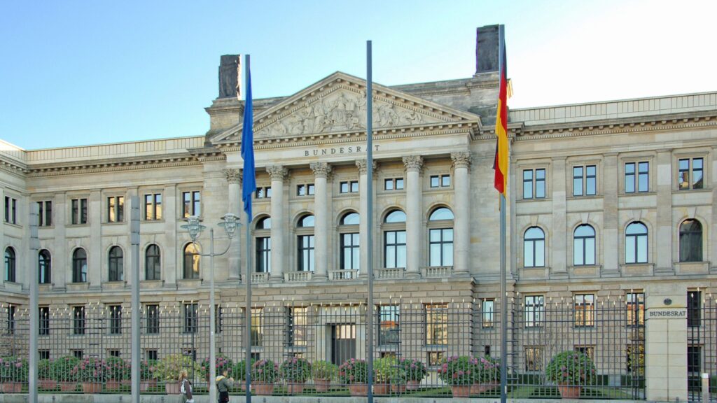 The Bundesrat building in Berlin