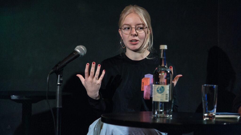 Grüne Jugend spokeswoman Jette Nietzard in February 2025