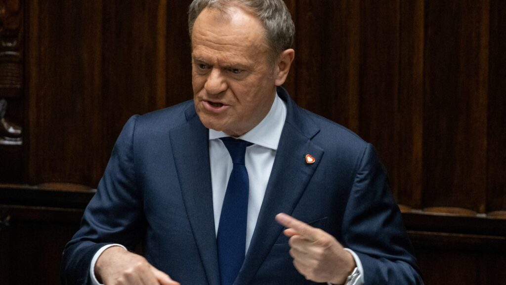 Polish Prime Minister Donald Tusk defends Ukrainian terrorist accused of blowing up Nord Stream 2