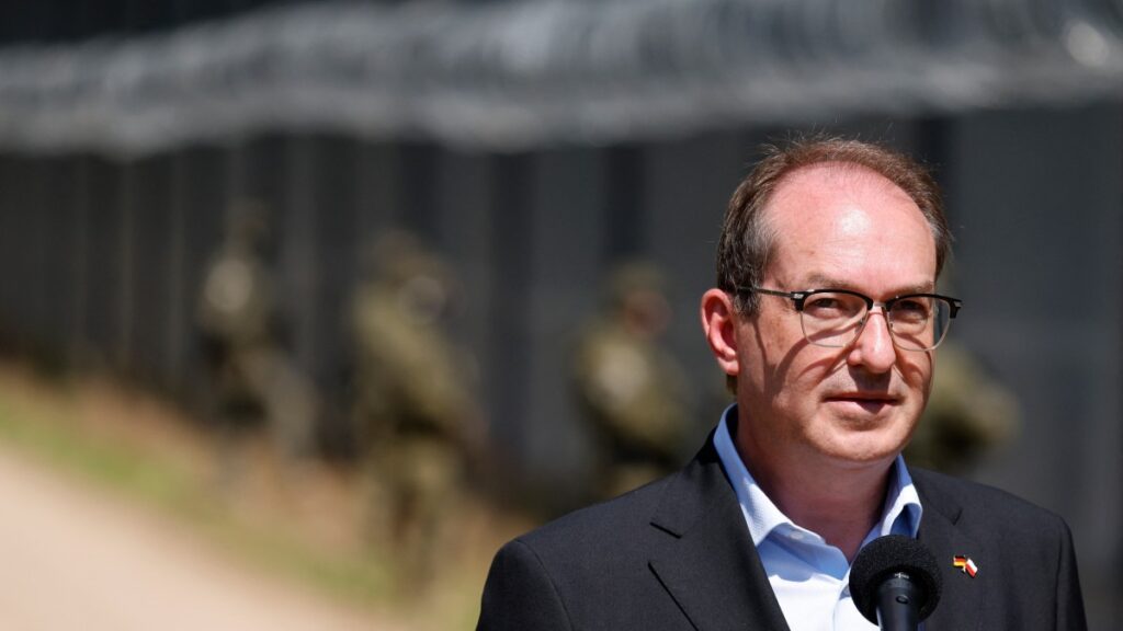 German Interior Minister Alexander Dobrindt