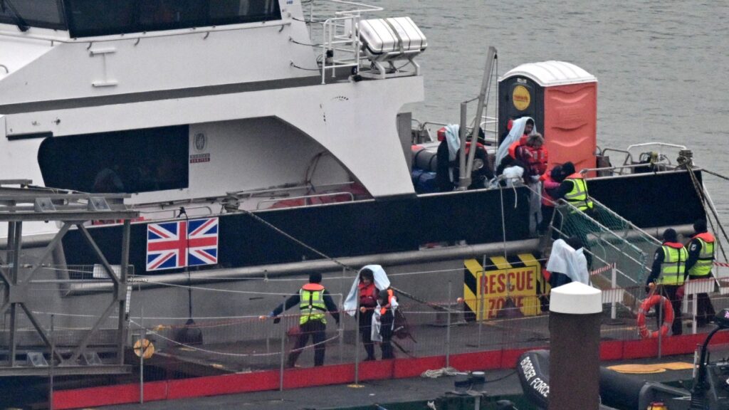 London Protests Outside Pending Asylum Seeker Premises