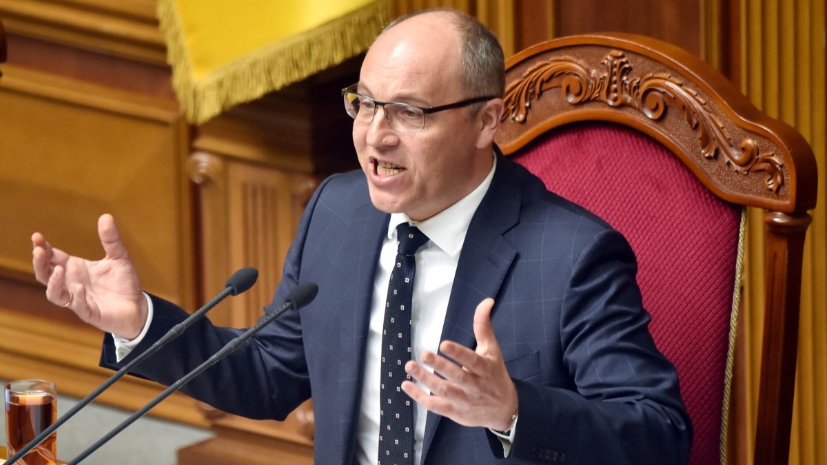 Former Ukrainian House Speaker Andriy Parubiy