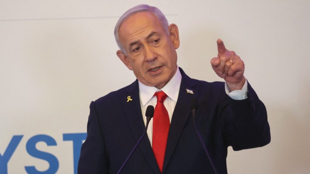 Israeli Prime Minister Benjamin Netanyahu