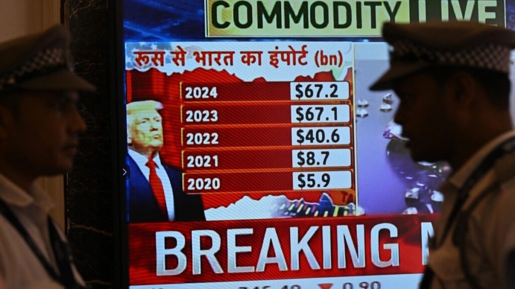 India Signals No Shift on Russian Oil Purchases Despite Trump Threats