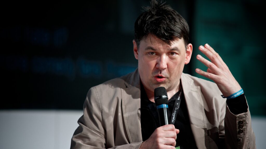 Irish comedian Graham Linehan in 2013