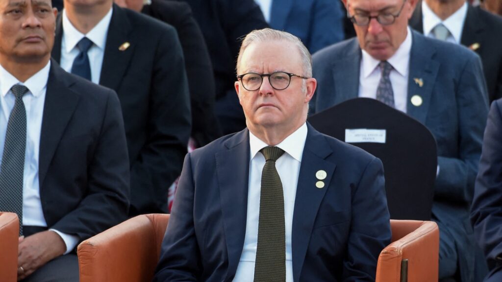 Australian PM Anthony Albanese