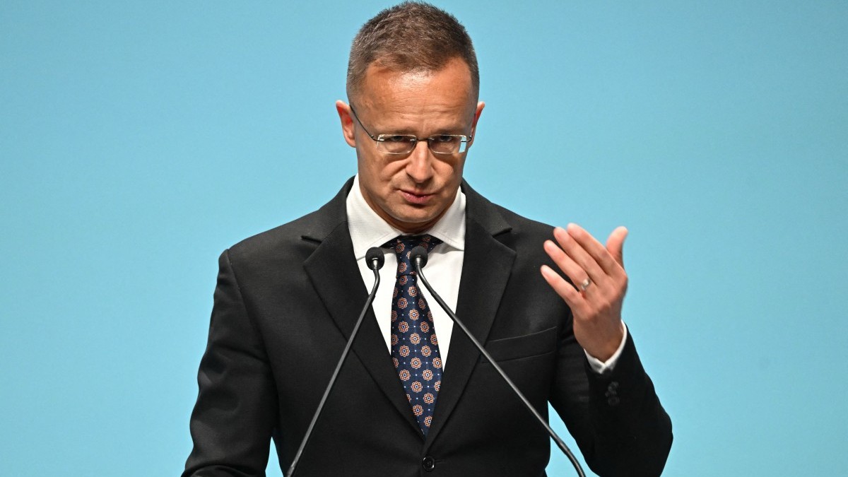 Hungarian Foreign Minister Péter Szijjártó