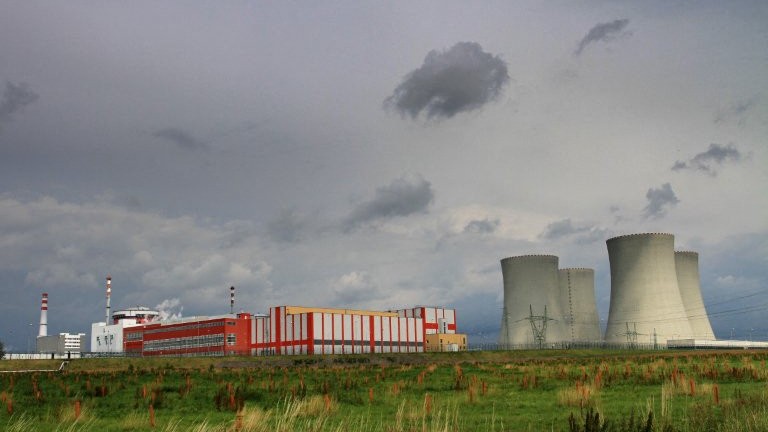 The Temelín nuclear power plant in the Czech Republic
