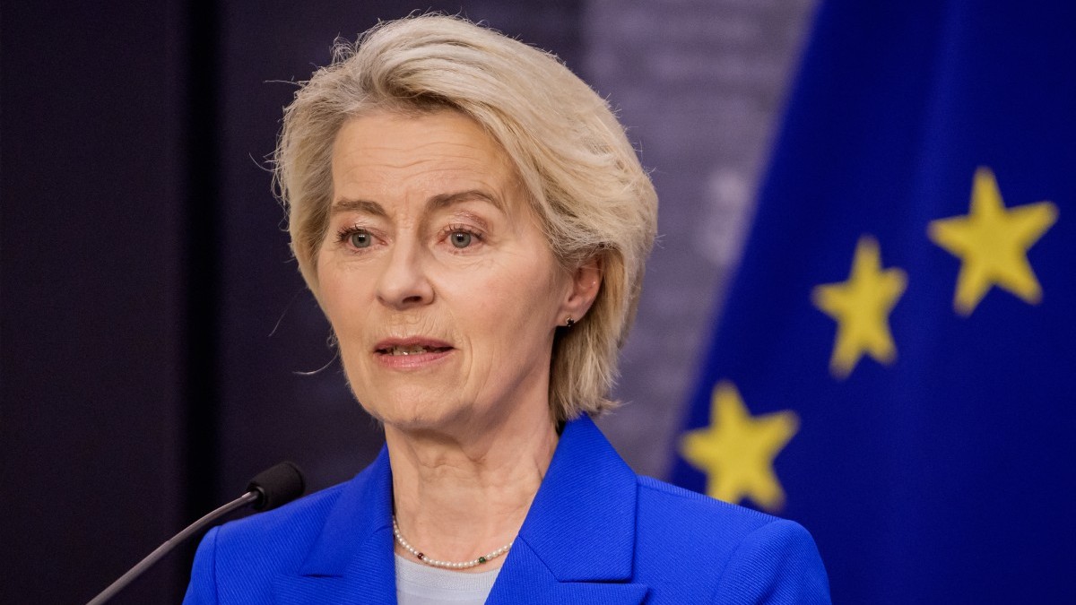 Ursula von der Leyen in Latvia on August 29, 2025