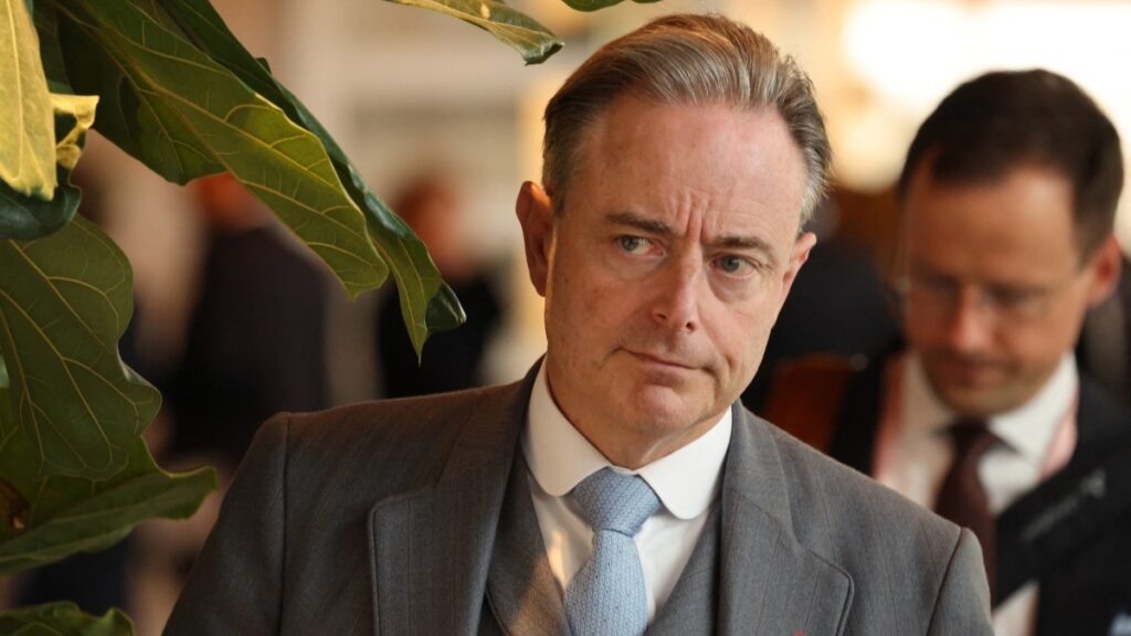 Belgium’s Prime Minister Bart De Wever at the 7th European Political Community (EPC) Summit at the Bella Center in Copenhagen, Denmark on October 2, 2025