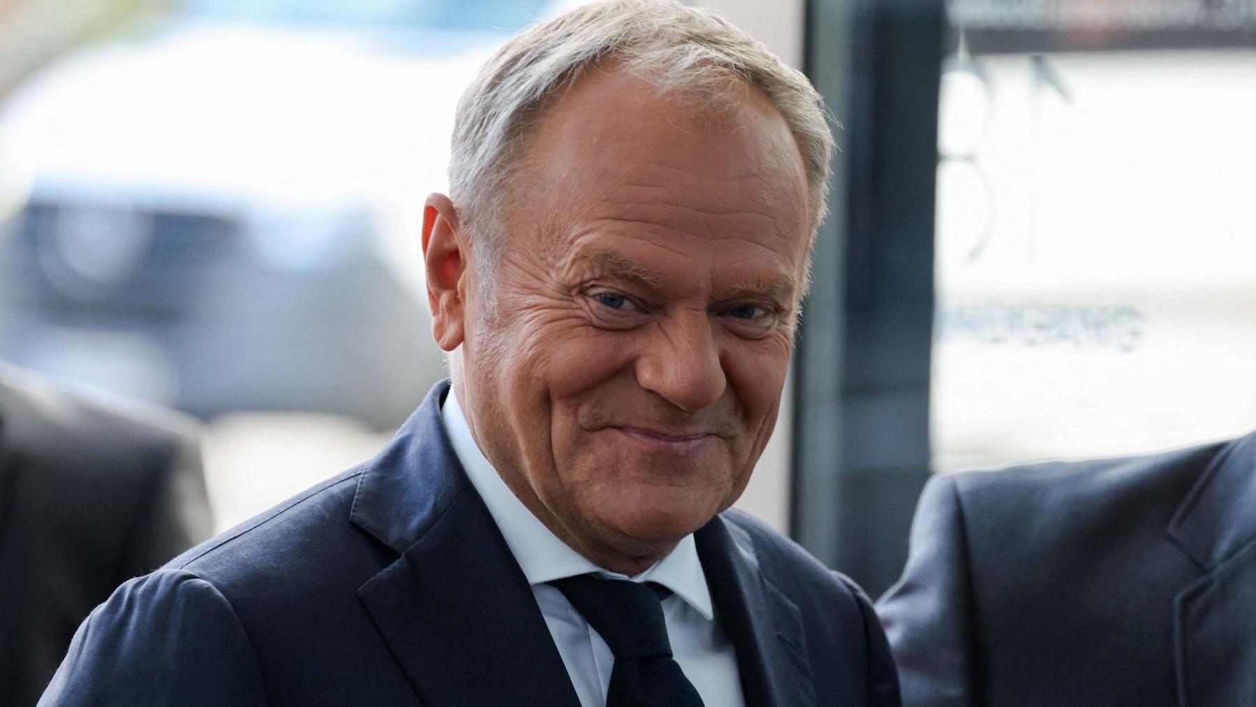 Poland’s Prime Minister Donald Tusk at the Copenhagen Competitiveness Summit in Copenhagen, Denmark on October 1, 2025