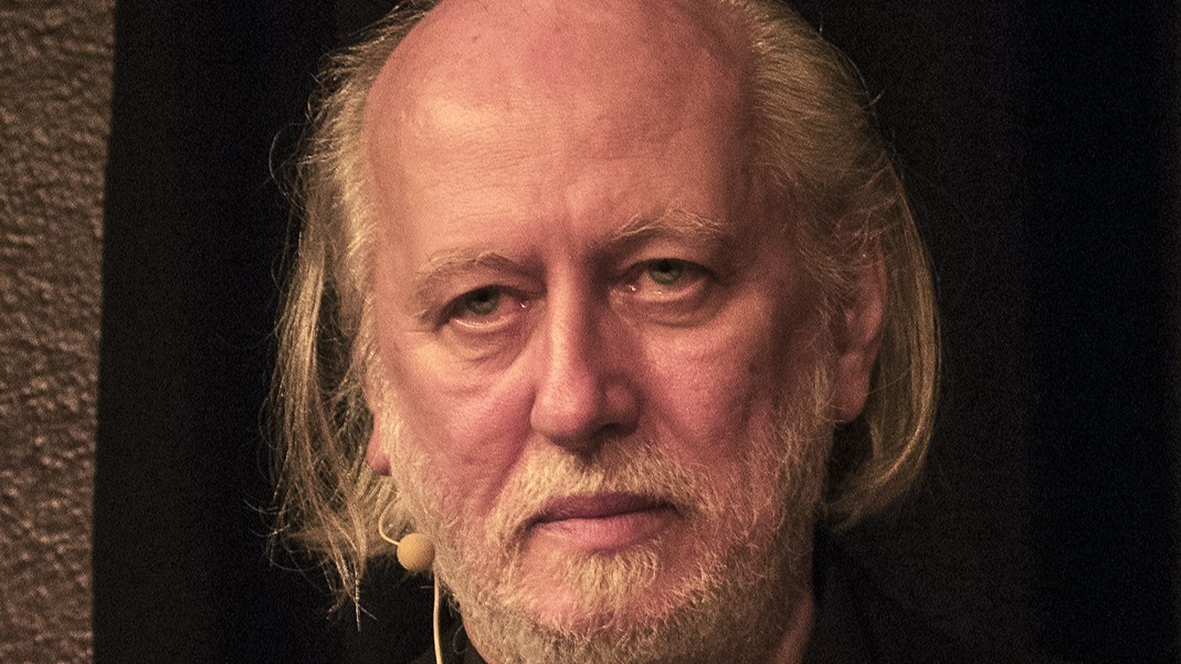 László Krasznahorkai at Stadtgarten in Cologne, Germany, on November 3, 2016