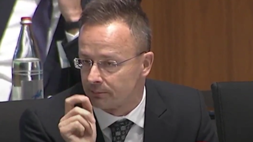 Hungarian Foreign Minister Péter Szijjártó on October 20, 2025