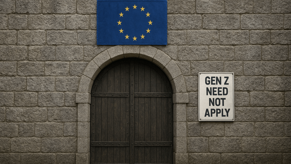 Europe’s Economy Is Shutting Gen Z Out