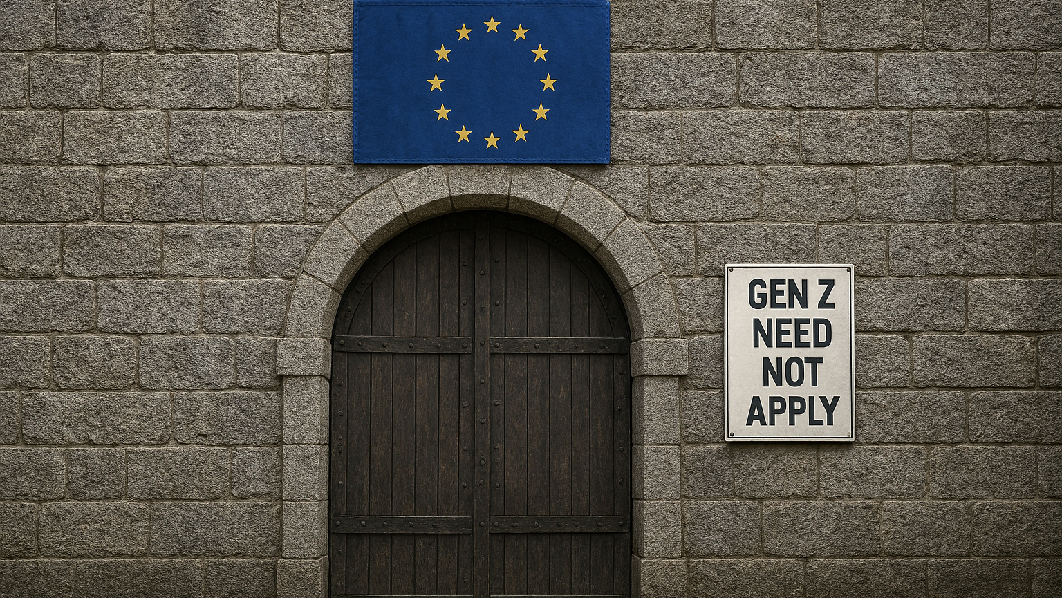 Europe’s Economy Is Shutting Gen Z Out