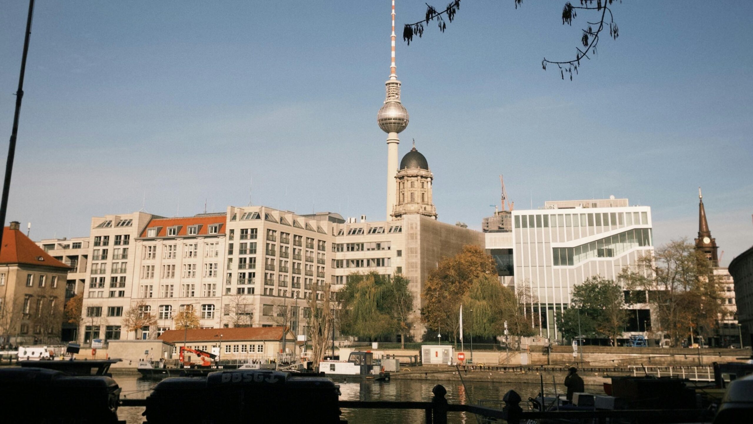 A view of Berlin from the Spree