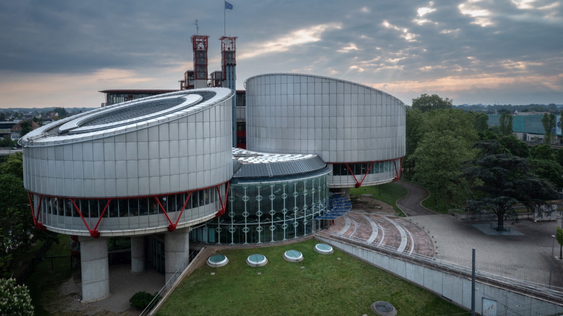 Building of the European Court of Human Rights in Strasbourg, France