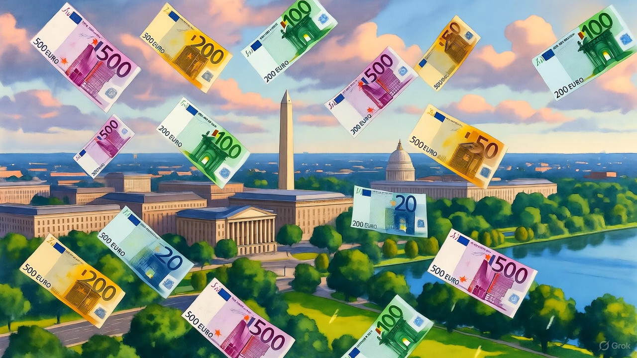 Euro Cash Hits D.C.: Billions From Europe Try To Shape U.S. Agenda